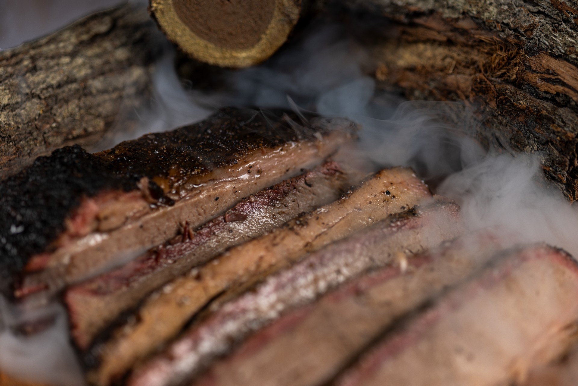 Savor the deliciousness of a barbecue bacon cheeseburger with savory sauce and fresh bun.